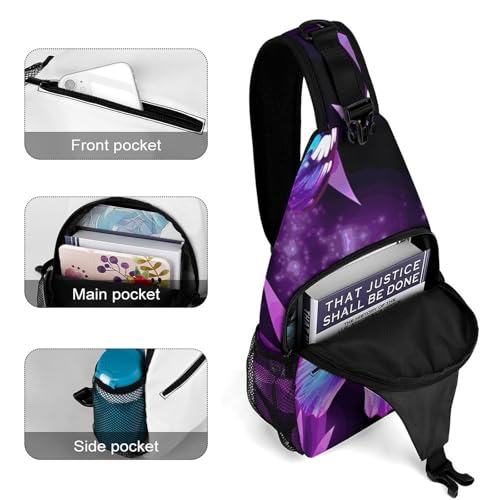 Bolso tipo Sling Crossbody para mujer y hombre miniatura 4
