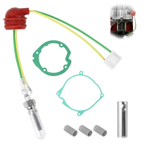 Lot de 9 bougies de préchauffage diesel - Pour chauffage auxiliaire diesel - En céramique - Pour voiture, camion, bateau, chauffage de stationnement -...