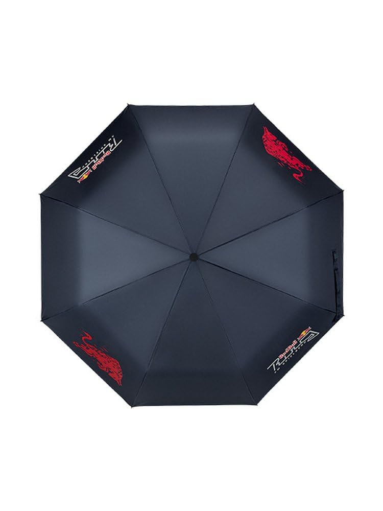 Parapluie Red Bull Sparks Red Bull Ring U 13 OS 22 | Parapluie compact unisexe | Structure résistante au vent et design sportif officiel