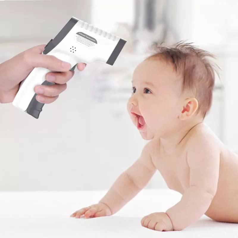 Miniatura 6 de Termómetro infrarrojo digital para bebé, temperatura corporal, pistola de fiebre, medida para adultos, niños, frente contacto Ir termómetro
