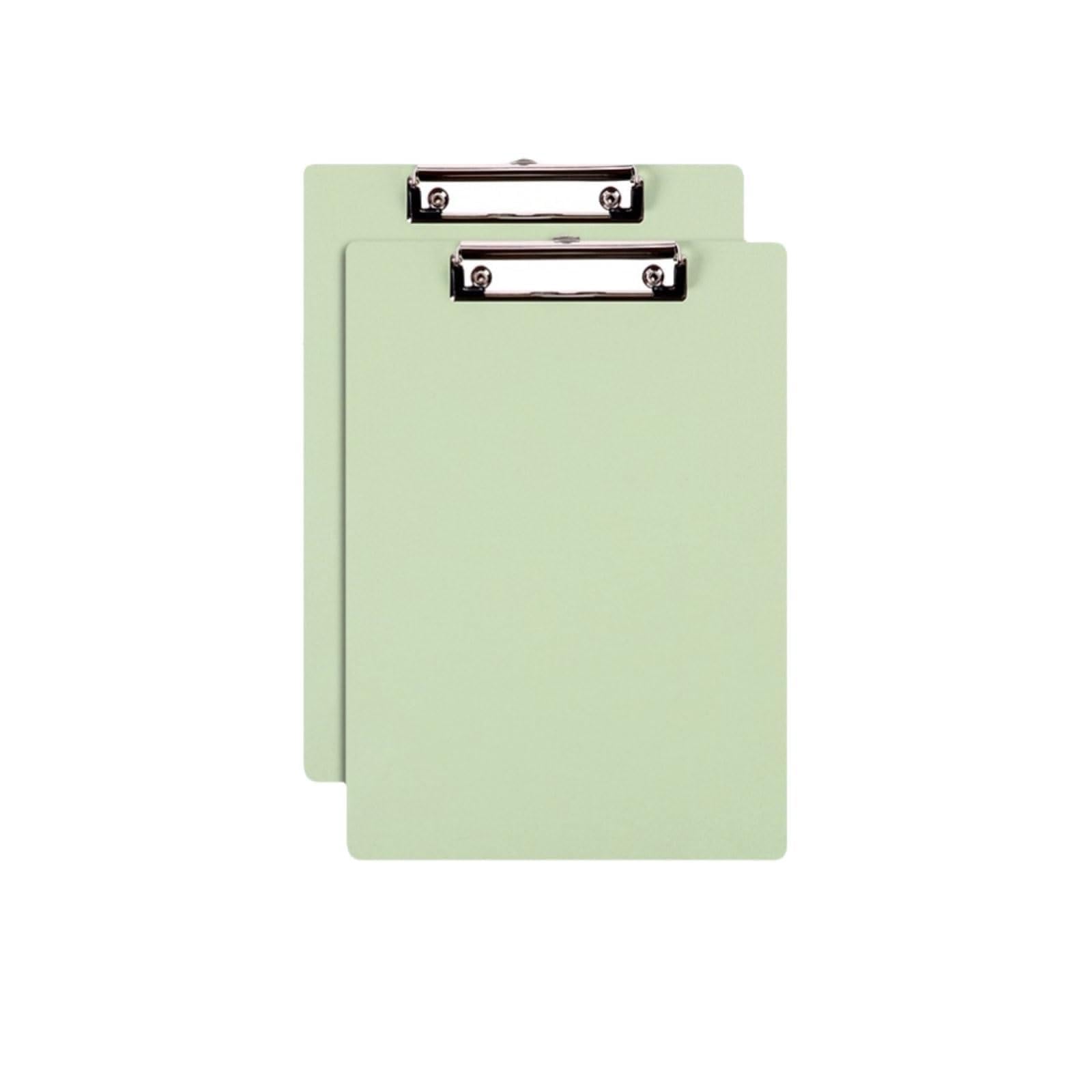 Schreibtafel, Hängemappen-Set im A4-Format aus Kunststoff mit versteckten Haken, mehrfarbig(Green,3pcs)