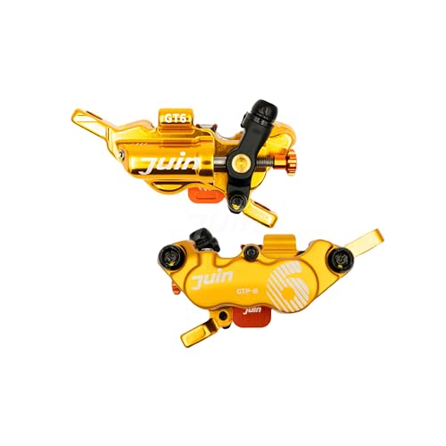 Juin GTP-6 Hybrid Hydraulic Disc Brake Caliper (Gold)