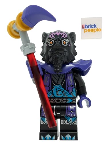 LEGO Ninjago : Lord Ras Minifigurine avec faux de combat