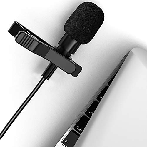 Microphone en métal type-c lavalier de haute précision pour PC et smartphone