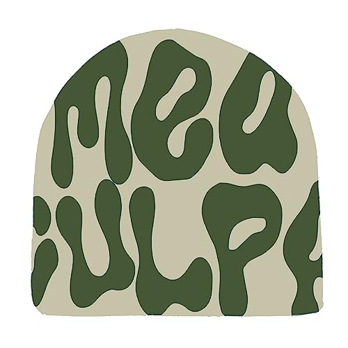Elnuqok Women Beanie Hat Beanie Wireless Winter Knit Skull Cap Winter Hat Warm Knitted Cap Beige Green #TOP2
