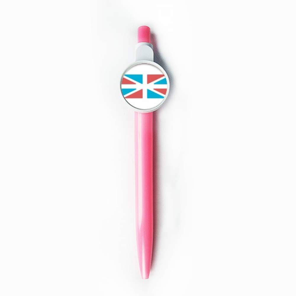 Stylo à bille rétractable bleu drapeau Royaume-Uni idée cadeau rétro