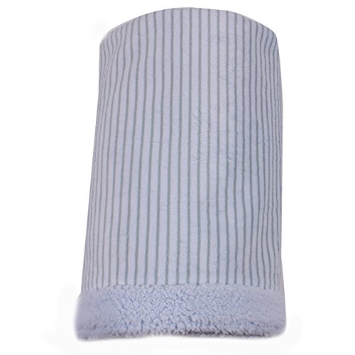 Minene - Copertina morbida in pile, Blu (Blue with...