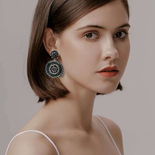 Elegance 11 Designs Beaded Earrings For Women Seed Bead Summer Beach Boho Statement Dangle Handmade Earrings Jewelry