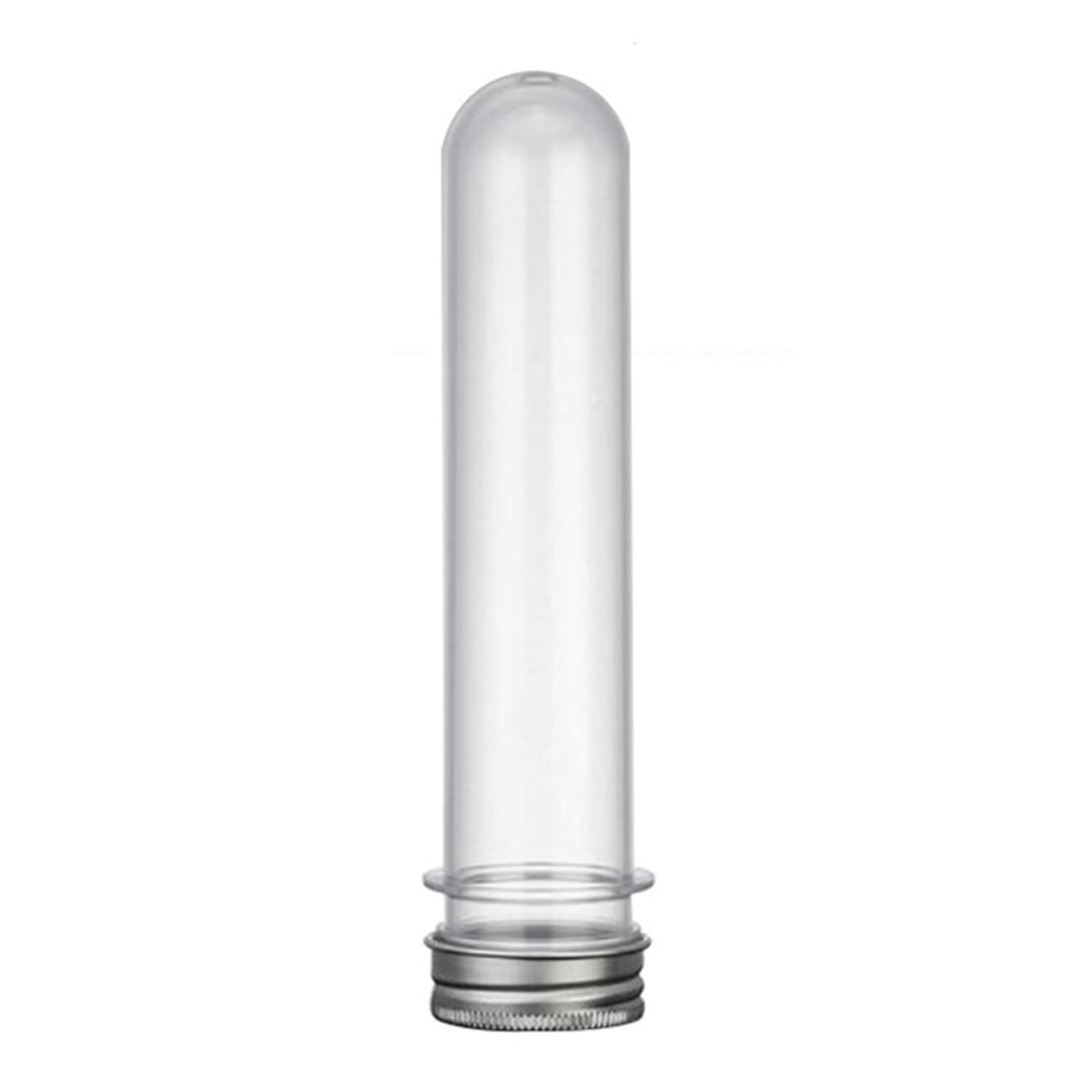 Plastikowe probówki 50 szt. 40 ml plastikowa probówka z zakrętką butelka aluminiowa zakrętka rurka do pakowania z wrażliwą na nacisk kapsułka cukierkowa 5,6 cala plastikowe probówki z pokrywkami