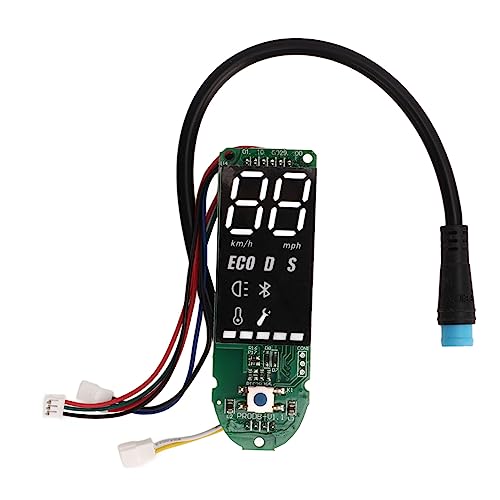 Elektrisch Scooterdashboard, LCD-scherm Elektrische Scooter Printplaat Vervanging Bluetooth Dashboard Printplaat, E-scooter Reparatie Onderdelen Modificatie Accessoires
