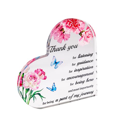 Thank You Appreciation Gifts for Teacher, Office Desk Decor Clear...