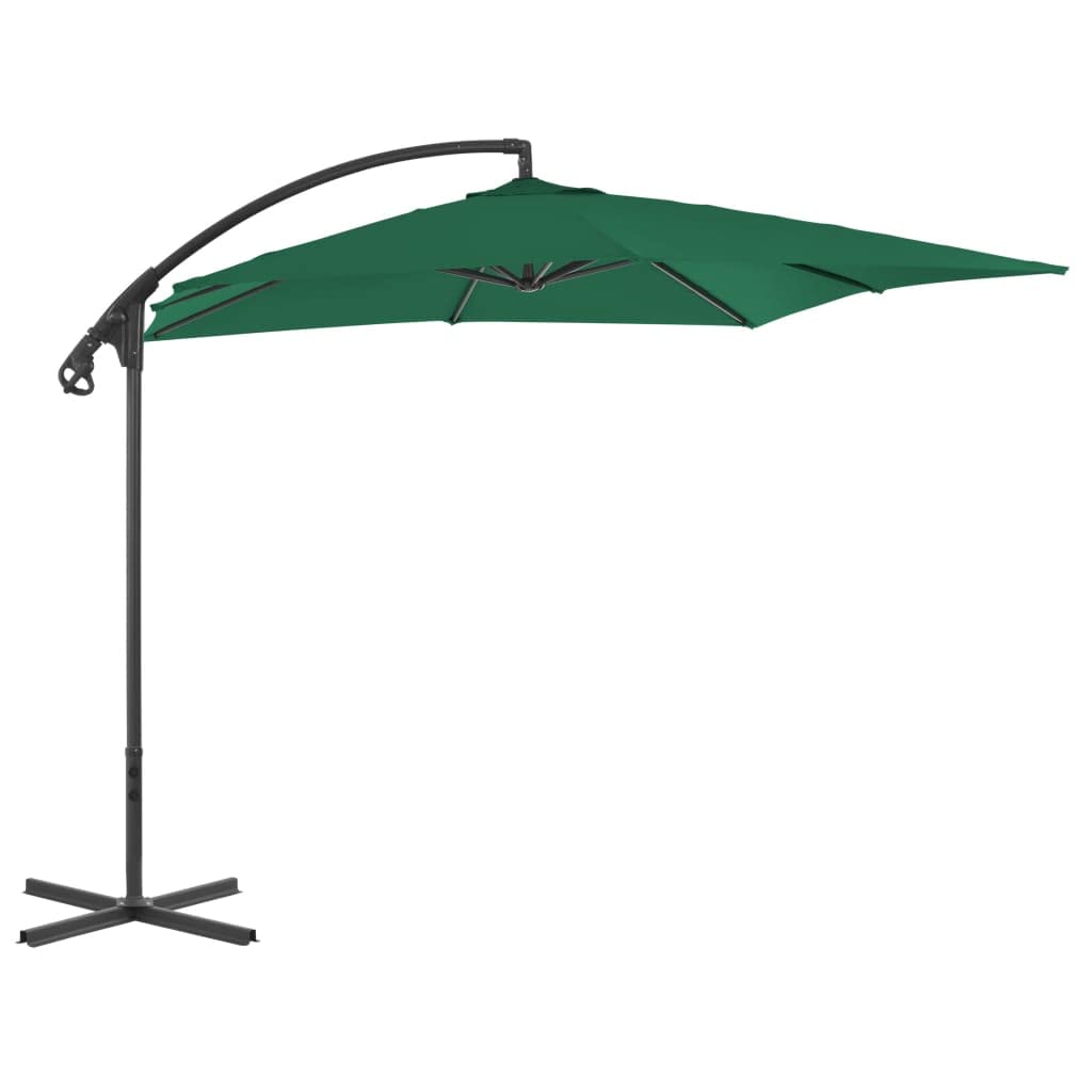 Evita el sol molesto con el parasol cantilever CLSDRZC de acero 8