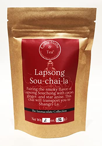 Té Lapsang Souchong Cacao y Jengibre Instantáneo miniatura 1