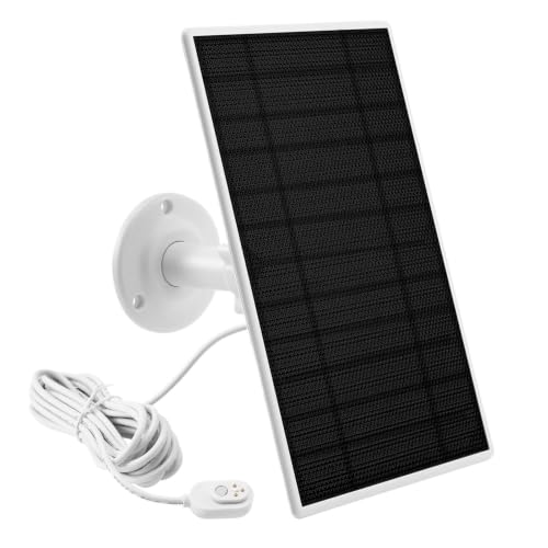Placa solar 10W para vigilar tu jardín o usar de camping