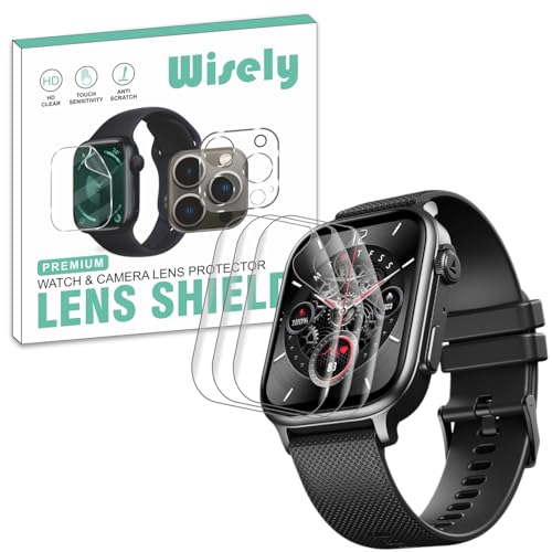 Image of Wisely |Pack of 3pc| Screen Guard Protector For Boat Storm Infinity Max 2.01 inch Anti Shock, Anti-Scratch, HD Clear, Full Cover