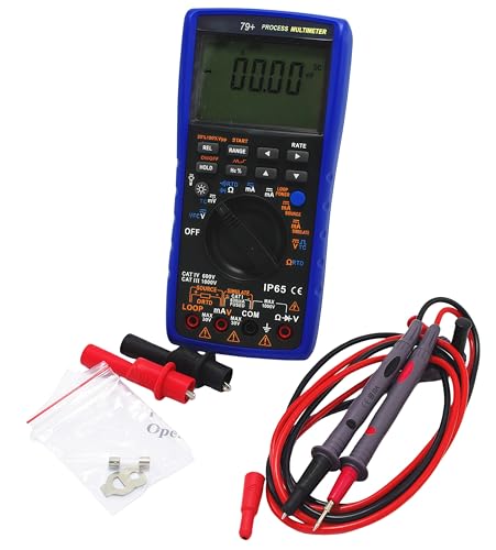 Image of TH-79+ Digital Multimeter with Process Signal Source 2 in 1,Process multimeter Calibrator Meter Multifunctional Cu50 and Pt100,R S B E K J T N