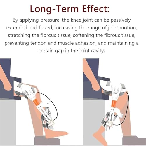 Ejercitador de rodilla para rehabilitación y flexión miniatura 5