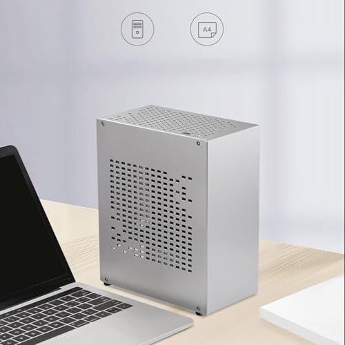 Gabinete para PC A07 Mini ITX, chasis HTPC con panel lateral de vidrio templado y puerto USB 3.0 (modelo 00115760A3) miniatura 5