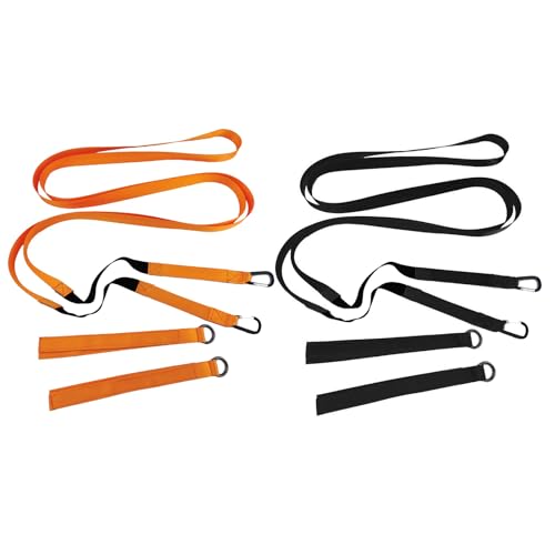 ZHIZHOUNEY Copilots Ski Trainer Kids Ski Training Leash Skating Training Belt Ski Strap for Skating Skateboarding Snowboard Gifts Ski - Thumbnail 2
