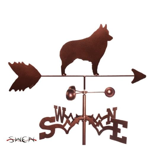 SWEN Products Schipperke Dog Weathervane
