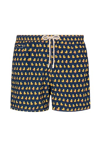 Short de bain bleu foncé Saint Barth Mc2 léger en taille XL