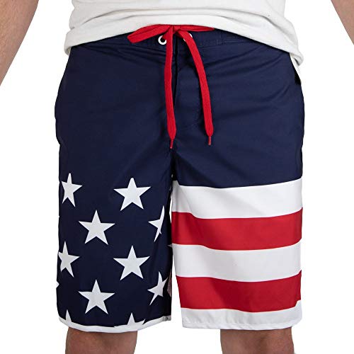 American Flag Board Shorts2
