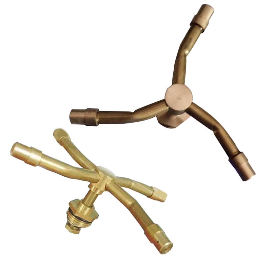 Brass Rotary Sprinkler Water Irrigation Garden Lawn Spray Nozzle DN15 3 Arms (B0BG13Q42Q) Amazon Price History, Amazon Price Tracker