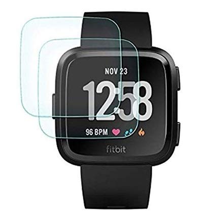 iloft tempered glass for fitbit versa/versa lite (pack of 2) edge to edge full screen coverage (B07SLVCD21) Amazon Price History, Amazon Price Tracker