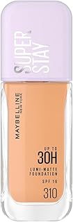 M-aybelline New York Super Stay Lumi Matte Liquid Foundation, 30 HR Long Lasting yet Lightweight, 310, 35ml