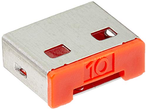 Serrure USB de sécurité informatique ROLINE 11.02.8330 pour blocage port - Lot de 10