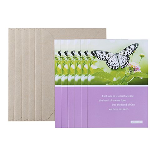 Cartões em caixa inspiradores Sympatia - Max Lucado - Borboletas