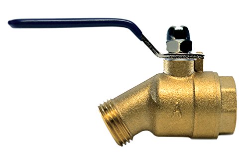 American Valve M76QT 3/4" Quarter Turn Hose Bibb FIP, 2 port, 3/4-Inch, Brass - Image 4