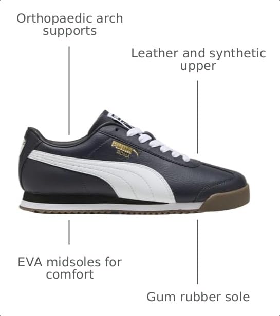 Image of Puma Mens Roma 24 Standard