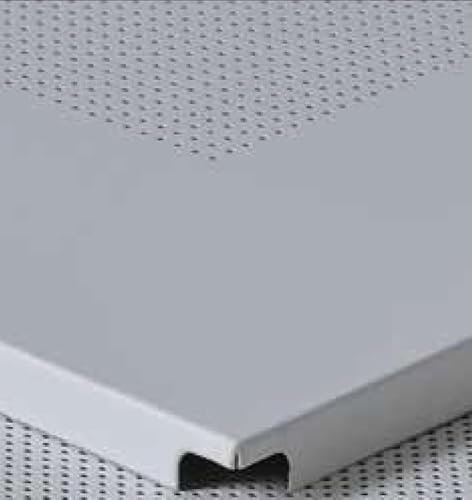 Itp Akifix Sm01S.F1A Pannelli Controsoffitto Metallici Colore Argento Silver Ral9006 60X60X1.5 Cm - Foratura F1A Fascia Piena ‎- Confezione Da 20 Pann