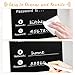WiFi Sign for Guests, Wooden Password Sign Chalkboard Style WiFi Sign for Home Office, 8.46 x 8.46 Inches WiFi Password Sign for Home, WiFi Pattern for Business