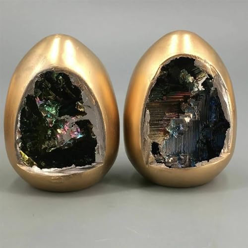 Œuf géode de quartz arc-en-ciel, le cadeau cristal idéal