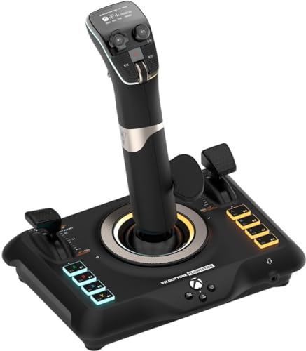 Turtle Beach VelocityOne Flightstick Universal Simulation Controller Joystick for Air & Space Combat Simulation - Xbox Series X, Xbox Series S, Xbox One, Windows 10, and Windows 11 PCs (Renewed)