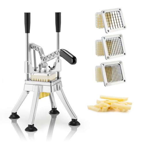 Commercial Vegetable Chopper and Fruit Slicer with Blades