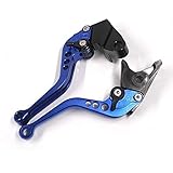 Peso del artículo: 400 kg LIBEI Manetas Moto Aptos for la Kawasaki Z800 Z750 Z800E Versión 2013-2016 (no Z750S Modelo) 2007-2012 Moto Motocicleta CNC 5D largas palancas de Embrague de Freno maneta Embrague Moto