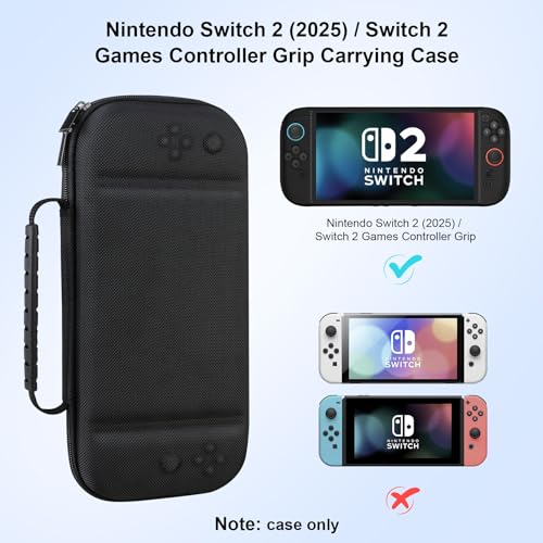 Sac Nintendo Switch 2 antichoc Elonbo pour protéger la console et ranger le grip manette - 2