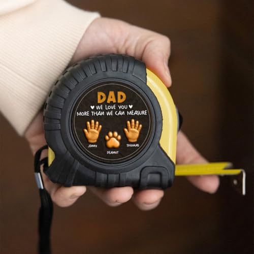 Cinta Métrica Personalizada 16.4 ft con Botón de Bloqueo miniatura 3