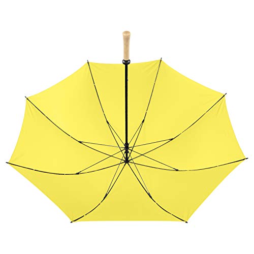 Strombergbrand Hole In One Golf Umbrella Yellow Large Golf Umbrella For Men And Women, Golf Umbrellas For Rain - 2 Person Umbrella Windproof, Golf Umbrella With Compact Closed Design #TOP2