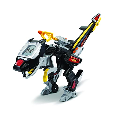 VTech - Rotor, Le Méga Vélociraptor Switch & Go Dinos, Voiture/Dinosaure, jouet 1 véhicule dinosaure enfant