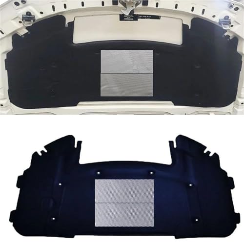 Coussinet insonorisant moteur BMW Série 3 E90 isolant capot coton - 4