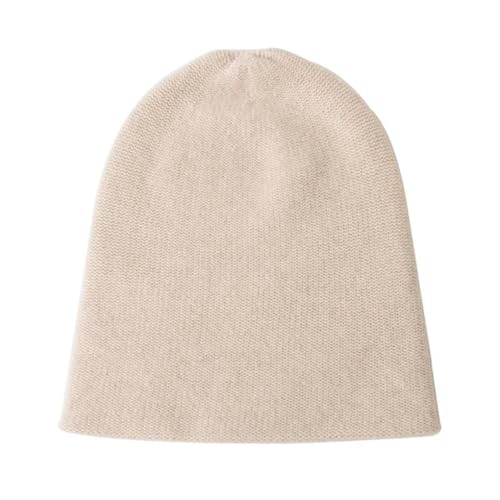 Berretto in cashmere per bambini, lavorato a mano, caldo, confortevole, senza cuciture, design unisex