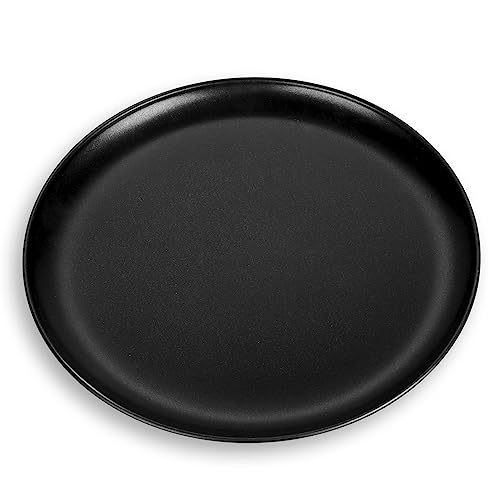 TeamFar Pizza Pan, 12 Inch Round Baking Pan Pizza Serving Tray with Stainless Steel Core & Non-stick Coating, for Home Restaurant Party, Non-Toxic & Durable, Oven Safe & Anti-melt, Easy to Clean TeamFar Pizza Pan, 12 Inch Round Baking Pan Pizza Serving Tray with Stainless Steel Core & Non-stick Coating, for Home Restaurant Party, Non-Toxic & Durable, Oven Safe & Anti-melt, Easy to Clean