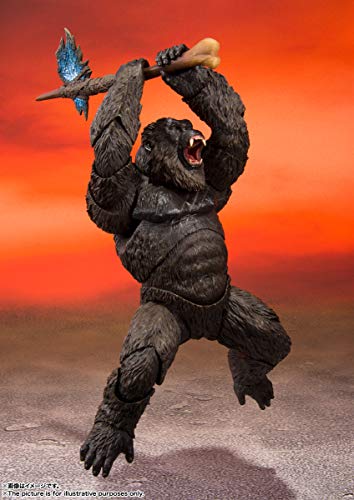 TAMASHII NATIONS - Godzilla VS. Kong - Kong from Movie Godzilla VS. Kong (2021), Bandai Spirits S.H.Monsterarts - Image 6