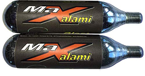 MaXalami Blast CO2 Cartridge 25g Threaded Pack of 2