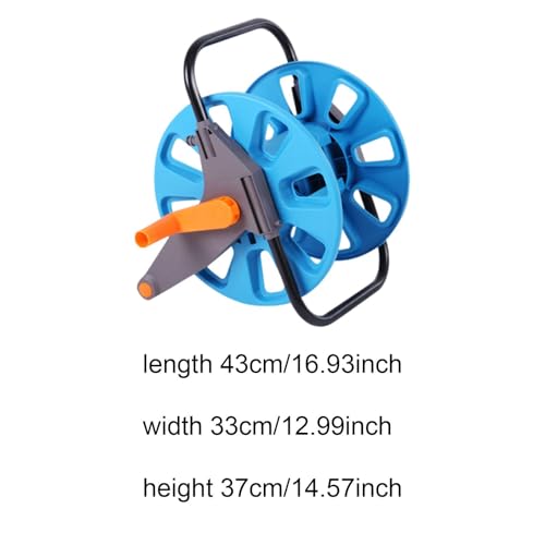 Support de rangement pour tuyau robuste avec dévidoir portable longue durée