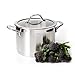 Produktbild ProCook Professional Stainless Steel - Fleischtopf mit Deckel - Kochtopf - Induktion - 20 cm - Edelstahl Topf - CoolTouch Griffe - induktionsgeeignet -